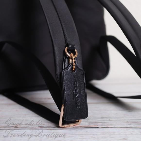 NWT Coach Medium Charlie Backpack In Signature - Picture 6 of 8